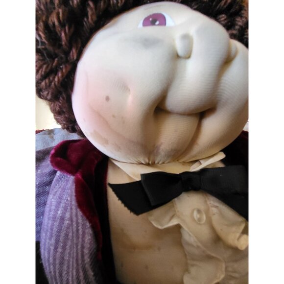 Vintage 1986 Cabbage Patch Kids Christmas Edition Soft Sculpture Miguel - Picture 2 of 12